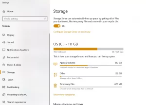storage