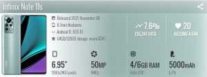 rekomendasi hp 2 jutaan infinix note 11s